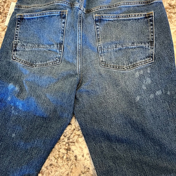 NEW Pac Sun Womens Jeans 32 x 32 Stacked Skinny Distressed Stretch Ripped NWT - Picture 4 of 10